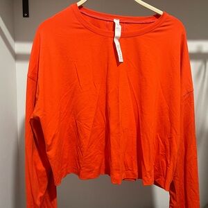 LULULEMON Muscle Love Long Sleeve Shirt Size 12